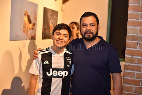 01042019 ADMIRAN EXPOSICIóN.  Emiliano y Héctor.