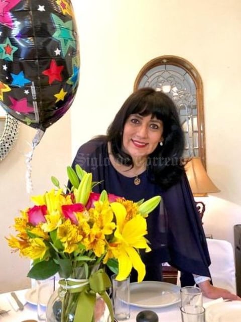01042019 CUMPLE UN AñO MáS DE VIDA.  Irma Gallardo.
