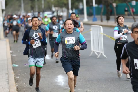 La carrera se vivió la mañana del domingo.