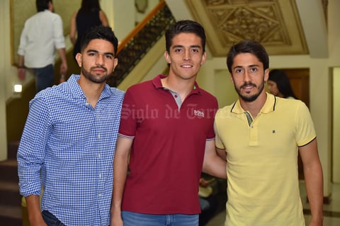 03042019 EN EL TIM.  Diego, Carlos y Javier.