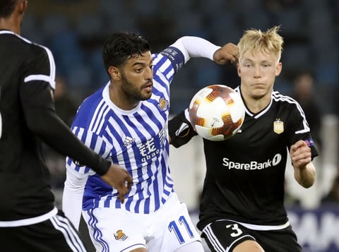 6.- Carlos Vela fue motivo para que la Real Sociedad desembolsara 14 millones de euros como pago al Arsenal.