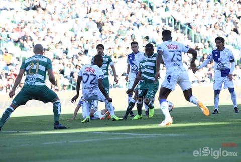 Santos empata ante Tuzos en casa