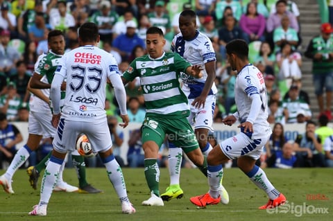Santos empata ante Tuzos en casa