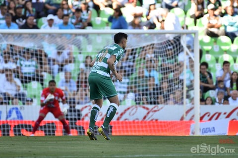 Santos empata ante Tuzos en casa
