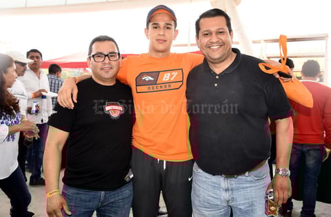 06042019 Armando Soto, Bruno Navarro y Alejandro Navarro.