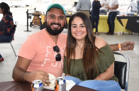 06042019 César Zamora y Laura Silva.