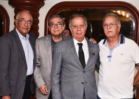 10042019 Daniel Mora, Gerardo Castañeda, Antonio García y Pedro Solís.