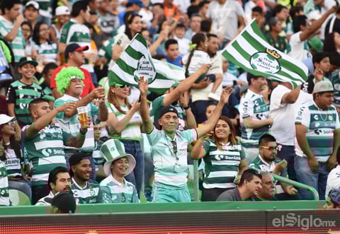 Afición responde para apoyar a Santos