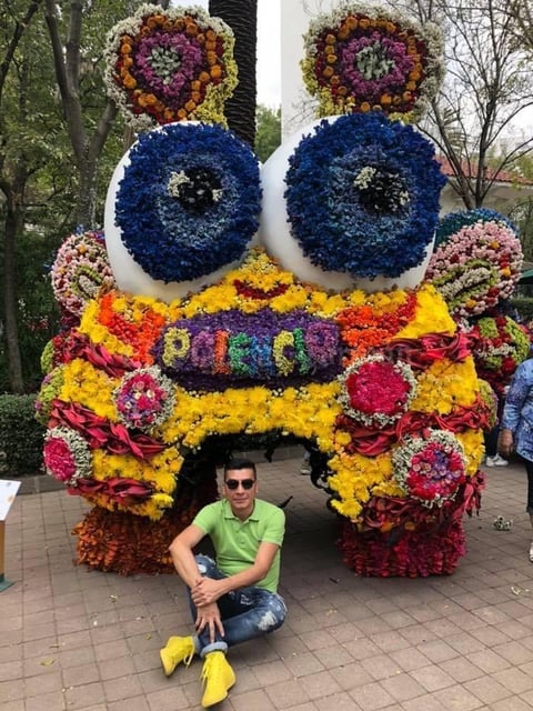 11042019 Andrés Vázquez, Visual Merchandiser de El Palacio de Hierro, en el Parque Lincoln.