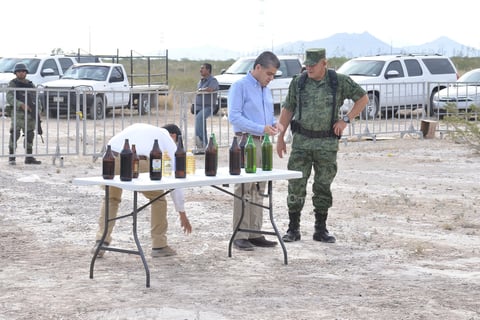 El evento contó con la participación de autoridades y corporaciones de seguridad de los tres niveles de gobierno.