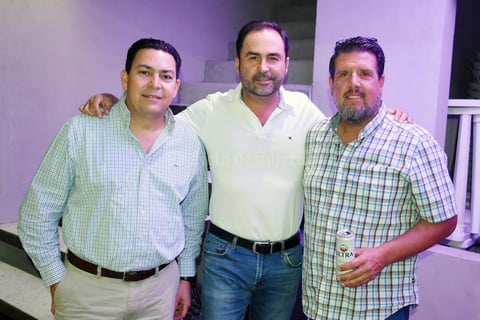 Daniel, Juan Carlos y Ramiro