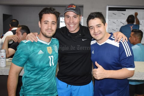 Ruben, Jorge y Luis