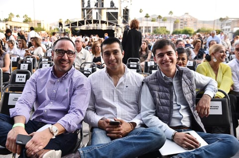 Alejandro, Paco y Marlon