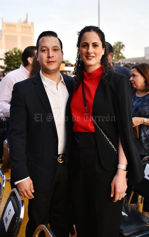 Jesus Garza y Marcela Dabdoub