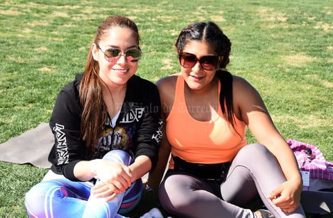 Angeles Sanchez y Fatima Luna