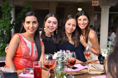 Natalia, Andrea, Yasmin y Brenda