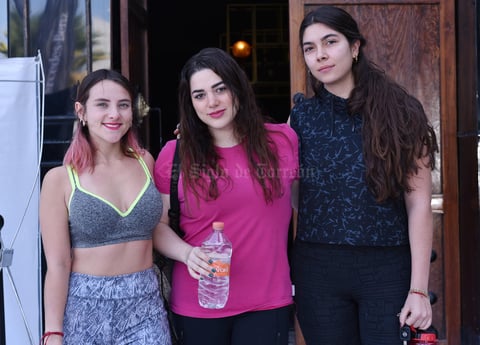 Raissa, Mariana e Itzel