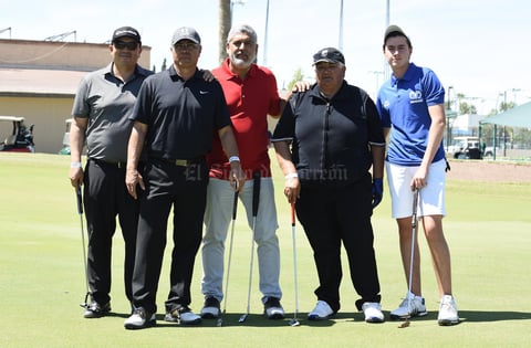 Demetrio, Everaldo, Eduardo, Antonio y Emilio