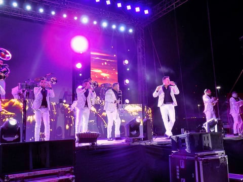 Oswaldo Silvas, Alan Ramirez, Jairo Osuna y los demás integrantes fascinaron a los presentes.