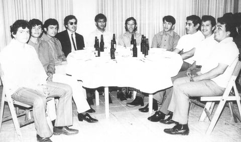 Evento 50 aniversario de El Siglo de Torreón: Ramón Sotomayor, Roberto López,
Daniel Maldonado, Rogelio Lozoya, Agustin Barajas, Víctor Galindo, Armando Caballero, Rodrigo Vega (f), Jaime Caballero y Juan “El Loco”.