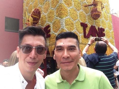 16042019 PARA LA FOTO.  Pineda Damián y Andrés Vázquez.