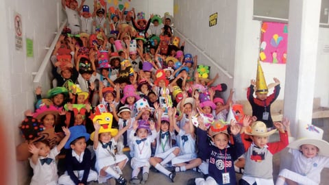 16042019 SEMANA TEMáTICA.  Pequeños alumnos en actividad escolar días antes de salir de vacaciones.
