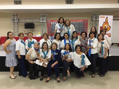 17042019 POR UNA BUENA CAUSA.  Damas del Club Rotario de Torreón estuvieron apoyando en la logística en pasado Bingo que se llevó a cabo en el Expo Center Laguna.