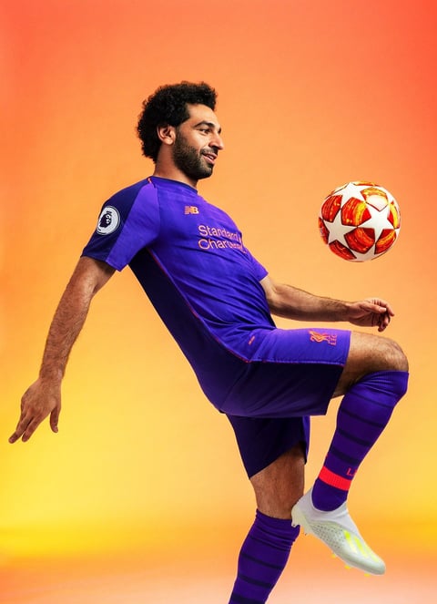 El futbolista egipcio Mohamed Salah.