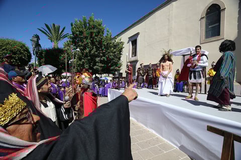 El mensaje fue que el sacrificio de Cristo es motivo para mejorar como sociedad.