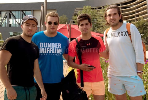 24042019 Benjamín, Gera, Carlos y Daniel.