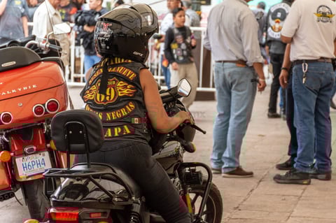 Diferentes motoclubs del país estuvieron presentes.