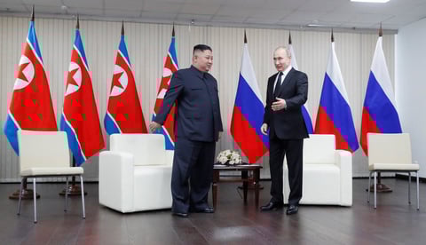 Ello en contraste con la cumbre de Hanói entre Kim y el presidente de Estados Unidos, Donald Trump, que terminó en un fracaso.