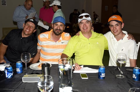 26042019 TARDE DE PREMIACIóN.  Jorge, Alfredo, Ronado y Jorge.
