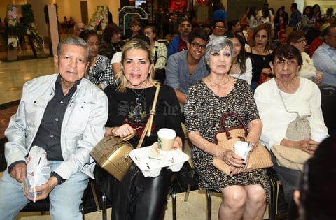 26042019 EVENTO CULTURAL.  Horacio, Graciela, Silvia y Eva.