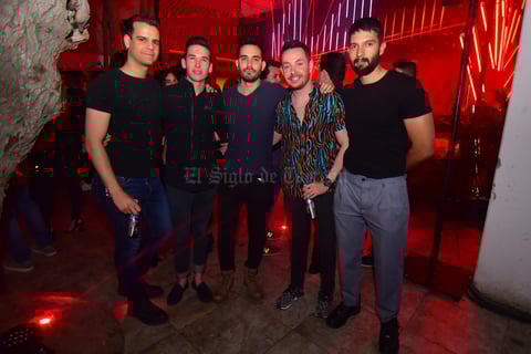 Óscar, Ricky, Rafa, Ángel y José