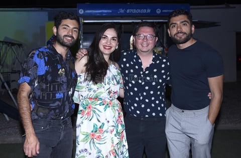 Daniel, Grethel, Roldán y David