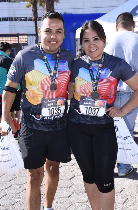 Ignacio Hernández y Arely Treviño
