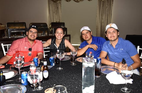 27042019 Nino Siller, Leticia Berumen, Luis Silva y Mauricio Álvarez.