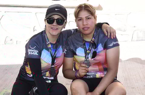 Montserrat Martínez y Marcia Gómez
