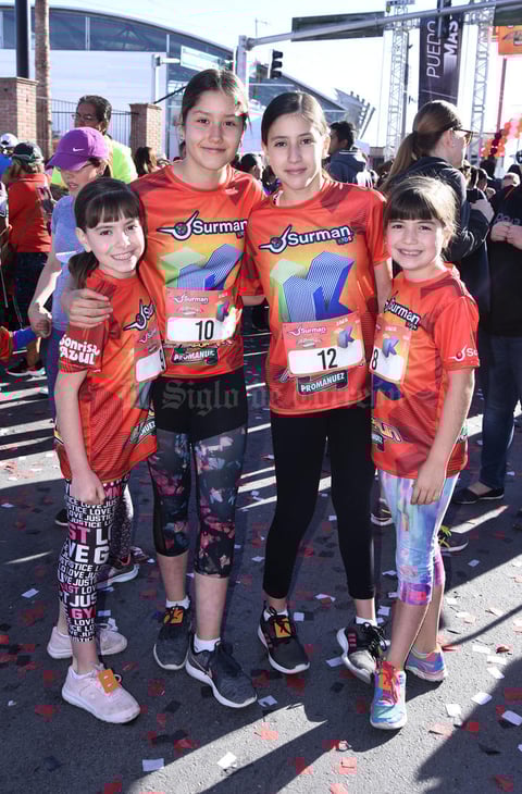 Sofía, Bárbara, Jimena y Ximena