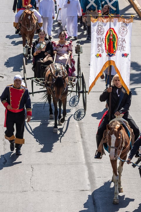 Conmemoraron el quinto centenario del caballo en México.