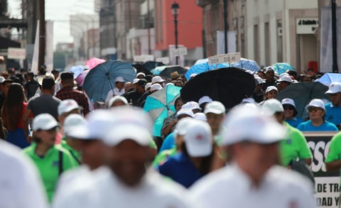 Marcha del 1 de mayo en Durango