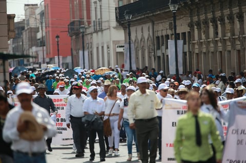 Marcha del 1 de mayo en Durango