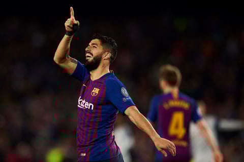El atacante uruguayo fue quien abrió el marcador.
