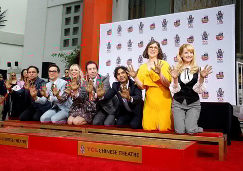 Se reunió el elenco de The Big Bang Theory.