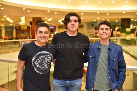 01052019 Rafael, Sebastián y Luis Fernando.