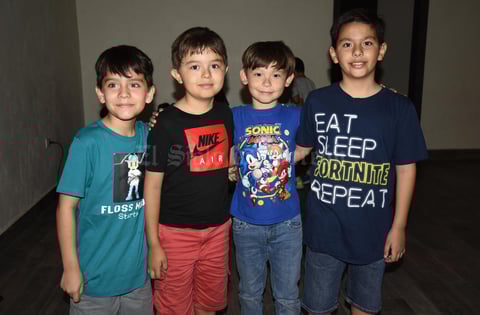 03052019 Emilio, Mark, Noa y Santiago.