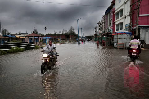 Generó inundaciones.