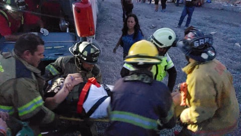 El autobús logró detenerse tras recorrer aproximadamente 250 metros de la rampa.