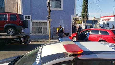 El percance ocurrió en el cruce con calle Santa María.